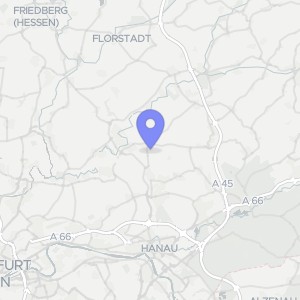 Karte von Lerchenweg 46, 61130 Nidderau, Ostheim