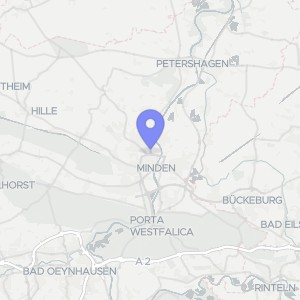 Karte von Gabelsbergerstraße 8, 32425 Minden