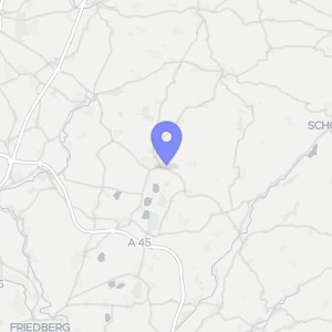 Karte von In den Bergen, Die Weidgärten, Die Junghansen, Die Hinterau, Die Vorderhubbacher, 35410 Hungen