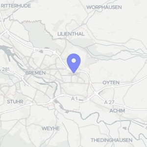 Karte von Recklinghauser Str. 2, 4, 6, 8, Aachener Str. 2, 4, 6, 8, 10, 12, 14, 16, 18, Borkener Str. 1, 3, 5, 7, 9, 11, 28327 Bremen, Blockdiek