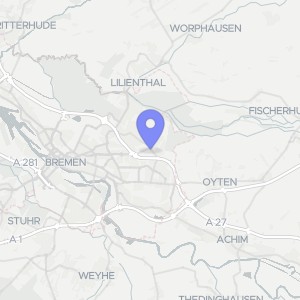 Karte von Rockwinkeler Landst.  31 b, 28355 Bremen, Oberneuland