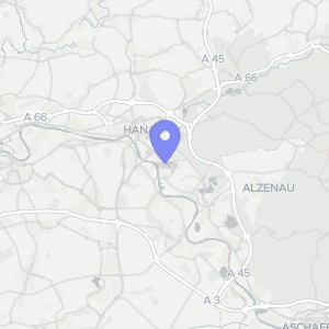 Karte von Spessartstraße 15, 63457 Hanau, Großauheim