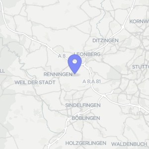 Karte von , 71229 Leonberg-Warmbronn