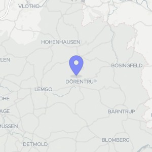 Karte von Rawaule 5, 32694 Dörentrup, Hillentrup