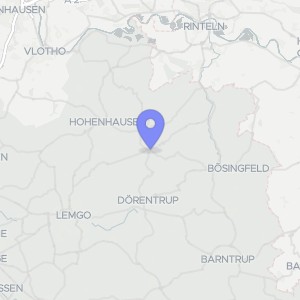 Karte von Mittelstraße 30, 32689 Kalletal, Lüdenhausen