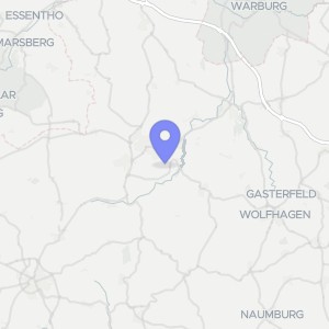 Karte von Burgstraße 44 und Halsgaerten, 34454 Bad Arolsen, Wetterburg