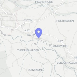 Karte von Am Sandberg 6, 28832 Achim, Baden