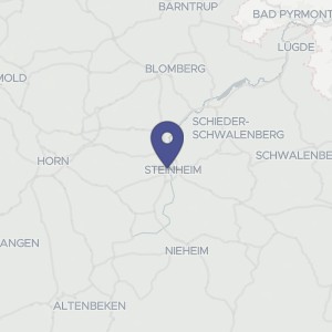 Karte von Hospitalstraße 8 a, 32839 Steinheim