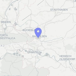 Karte von Bückeburger Str. 12, 31708 Ahnsen