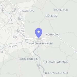 Karte von Reischberg, 63741 Aschaffenburg, Damm
