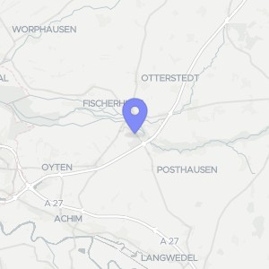 Karte von Birkenweg 1, 28870 Ottersberg