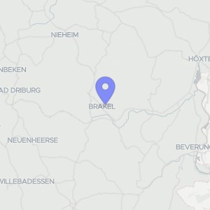 Karte von Johannes-Meyer-Weg 3, 33034 Brakel