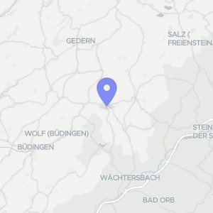 Karte von Hauptstraße 24A, 63699 Kefenrod, Hitzkirchen