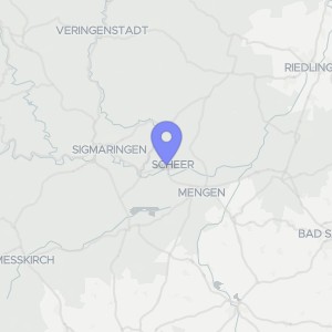 Karte von Mengener Straße 15, 72516 Scheer