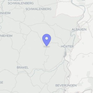 Karte von Bosseborn, 37671 Höxter, Bosseborn