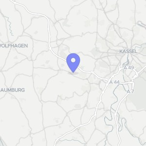 Karte von Auf dem Baunastück, 34270 Schauenburg, Hoof