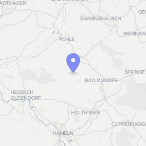 Karte von Mühlenstr. 14, 31848 Bad Münder am Deister, Bakede