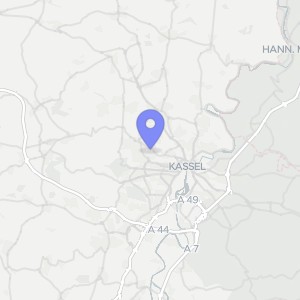 Karte von Auf der Höhe 16, 34130 Kassel, Kirchditmold