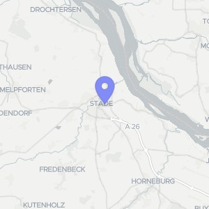 Karte von Hohenfriedberger Straße 7, 21680 Stade