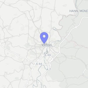Karte von Ottostraße 3, 34117 Kassel