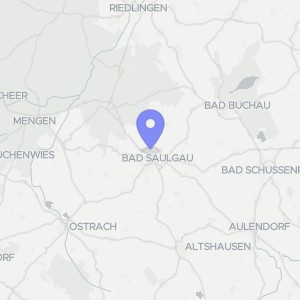 Karte von Uferweg 23/1, 88348 Bad Saulgau