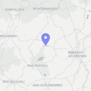 Karte von Biberacher Straße 9, 88524 Ahlen