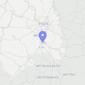 Karte von Hauptstraße  25, 36124 Eichenzell, Löschenrod