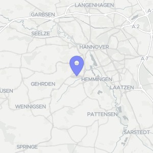 Karte von Am Hirtenbach 25, 30457 Hannover
