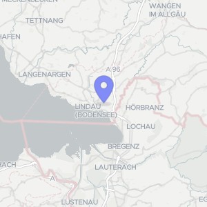 Karte von Otto-Hahn-Straße  23 b, 88131 Lindau,