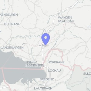 Karte von Hüttenweiler 8, 88239 Wangen, Neuravensburg
