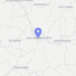 Karte von Lange Straße 10, Nußzeil, Deubacher Höhe und Reitmaierstraße 36, 97980 Bad Mergentheim