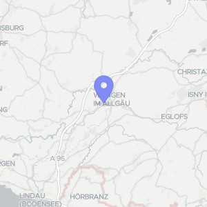 Karte von Webereiweg  1, 88239 Wangen im Allgäu