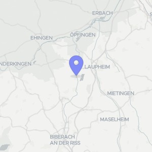 Karte von Mühlstraße 6, 88471 Obersulmetingen