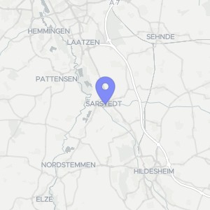 Karte von Altes Dorf 24, 31157 Sarstedt