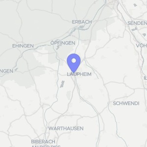 Karte von Uhlmannstraße  3, 88471 Laupheim