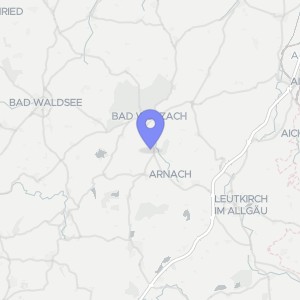 Karte von Geboldingen  9, 88410 Bad Wurzach , Arnach