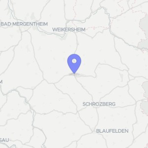 Karte von , 97996 Niederstetten