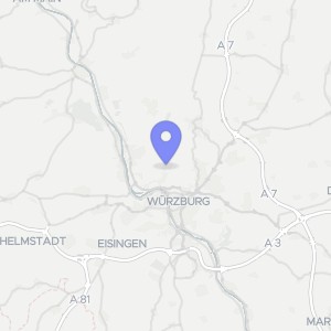 Karte von Nähe am Wandberg, Am Wandberg 52, 97080 Würzburg, Oberdürrbach