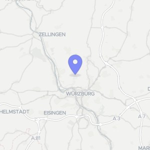 Karte von Nähe am Wandberg / Am Wandberg 52, 97080 Würzburg, Oberdürrbach