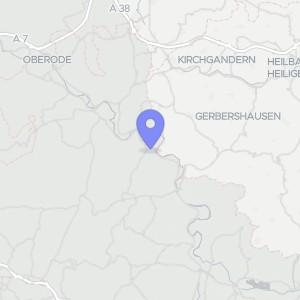 Karte von Am Gänsebusch 6, 37242 Bad Sooden-Allendorf, Oberrieden
