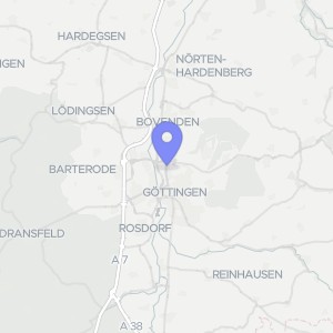 Karte von Hannoversche Straße  36, 37075 Göttingen, Weende