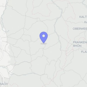 Karte von Milseburgweg 12, 36115 Hilders, Rupsroth