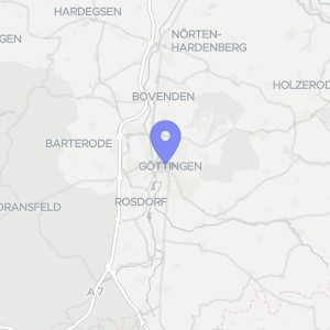 Karte von Weender Straße 42, 37073 Göttingen