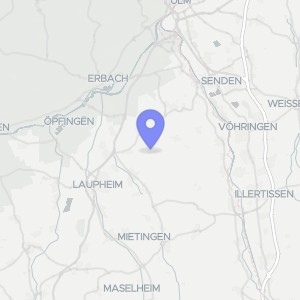 Karte von Mathias-Eberle-Weg  17, 88471 Laupheim, Bihlafingen