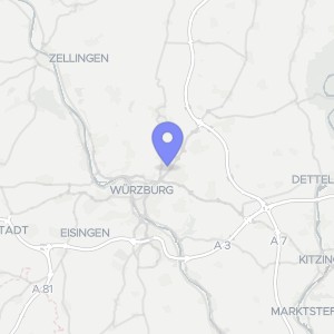 Karte von Pfalzstraße 28, 97078 Würzburg