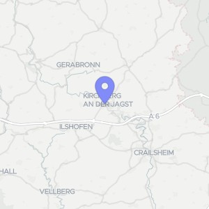 Karte von Lindenstraße 2, 74592 Kirchberg