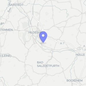 Karte von Elise-Bartels-Weg 13, 31141 Hildesheim, Itzum